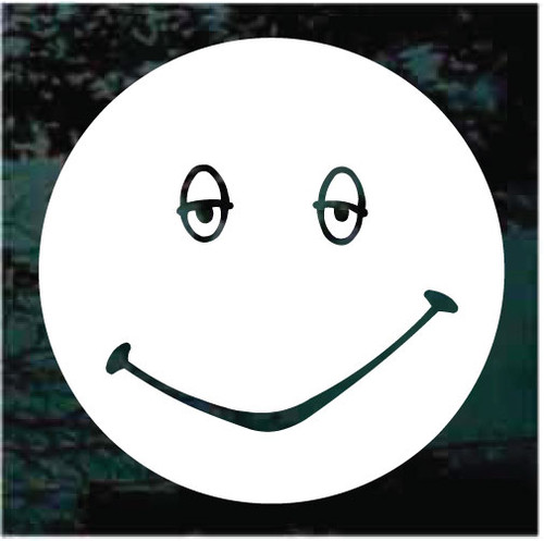 Vinyl Junkie Graphics Smiley Emoji Sticker Decal