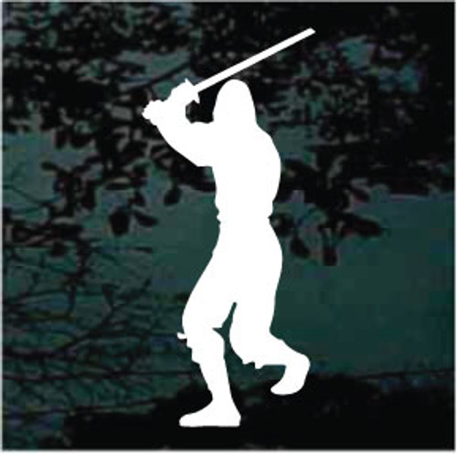 Martial Arts Silhouette 16 Decals