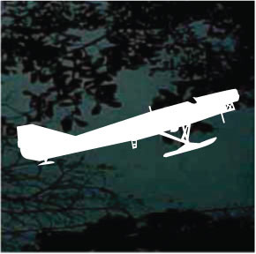 Airplane Silhouette 21 car window decals stickers