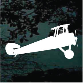 Airplane Silhouette 26 car window decals stickers