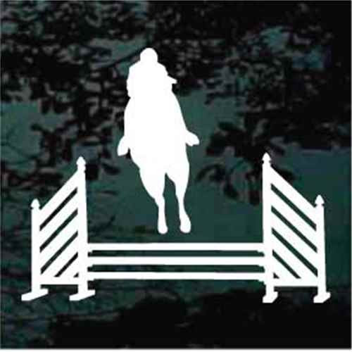Horse Jumping Decals & Stickers Decal Junky