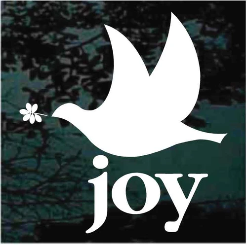Joy Dove decals stickers