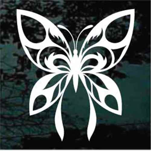 Butterfly Window Decal Sticker D8, Custom Made In the USA
