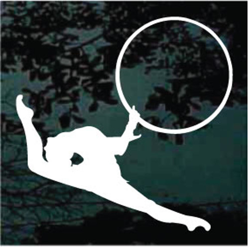 Rhythmic Gymnastics Dance Car Decals And Window Stickers Decal Junky 7799