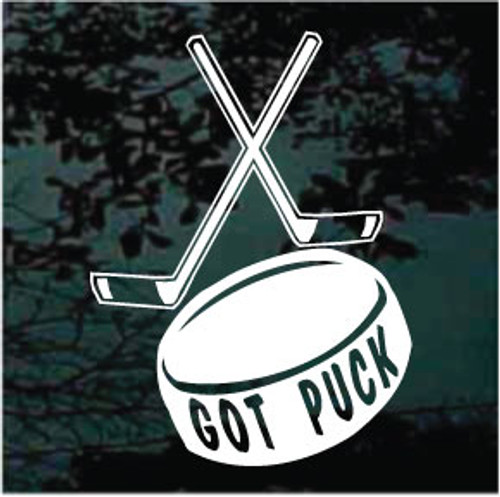 Hockey Sticks Got Puck Decals