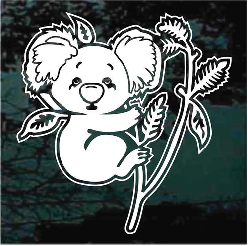 Cute Koala Bear decals stickers