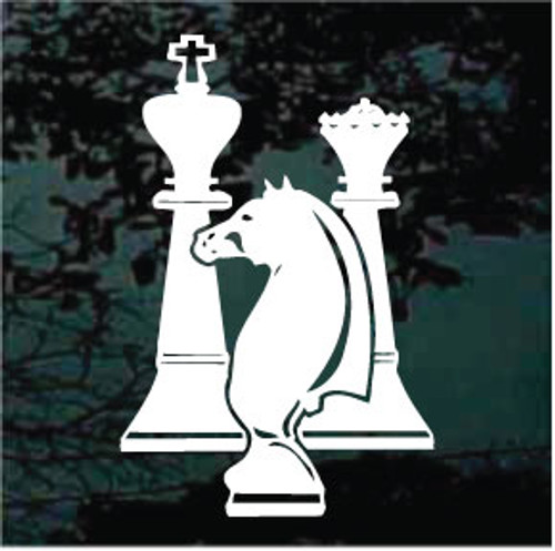 Chess Game Piece Decals