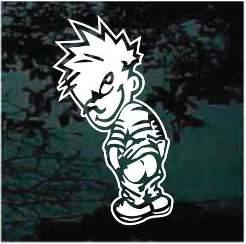 Bad Boy Mooner car window decals stickers