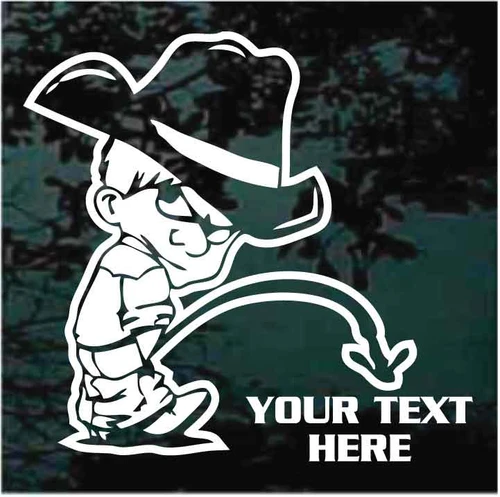Bad Boy Cowboy decals stickers