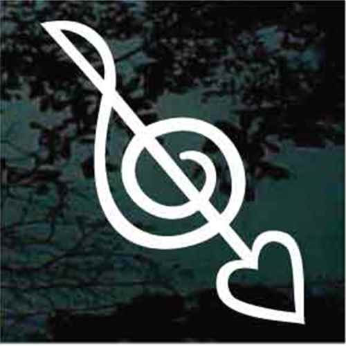 Treble Clef Heart