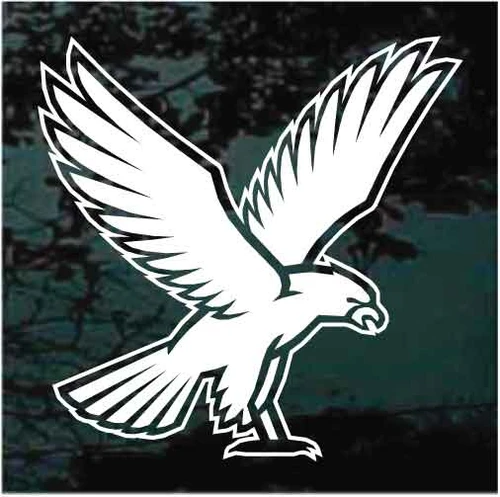 Falcons Mascot decals stickers
