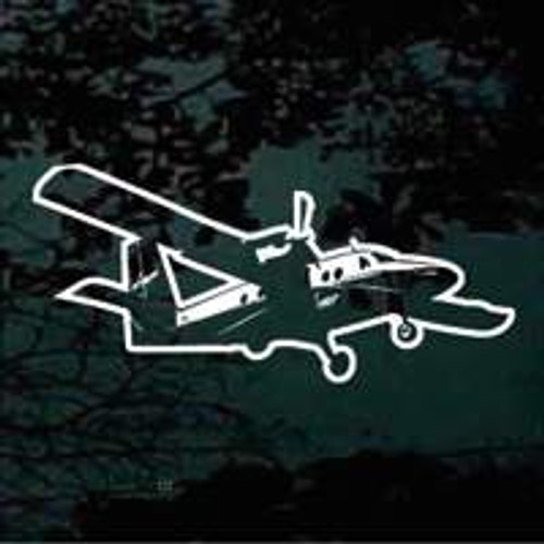 Twin Otter Aircraft car window decals stickers