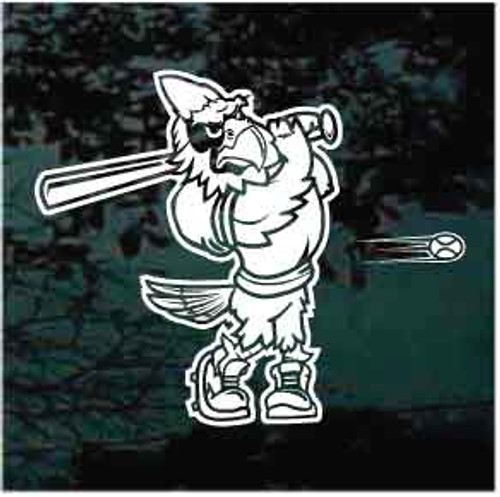 Cardinal Baseball team mascot sports decal. Own it today!