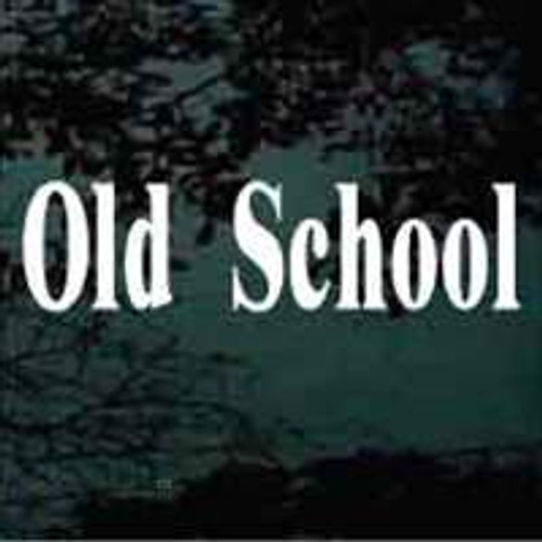Old School decals stickers