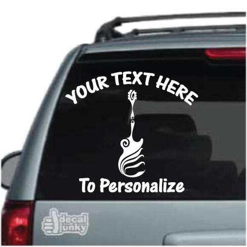 Decorative Guitar Car Decals & Window Stickers Decal Junky