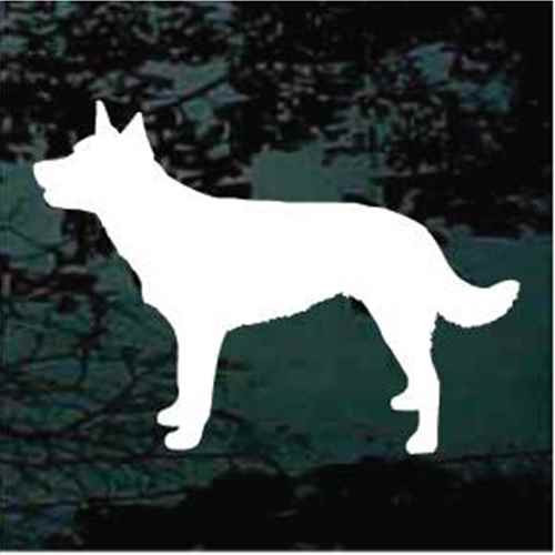 Australian Kelpie Solid car window decals stickers