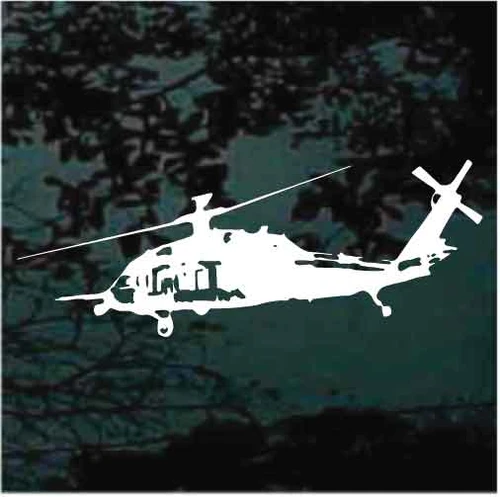 HH-60 Blackhawk Twin Engine Utility Helicopter decals stickers