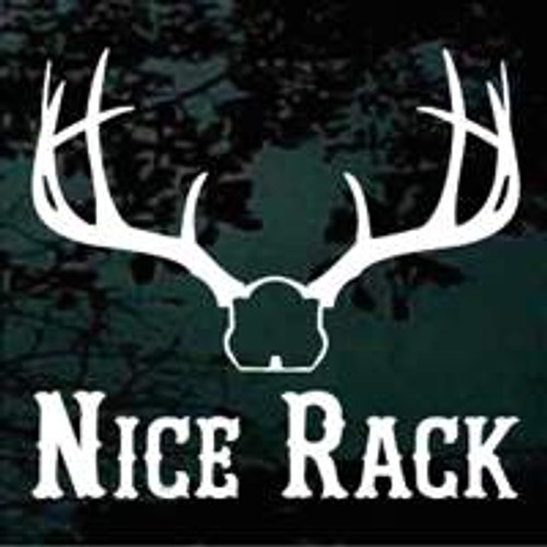 Deer Skull car window decals stickers