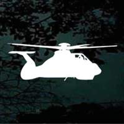 Military Helicopter Flying Decals