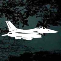 F16 Falcon Fighter Jet car window decals stickers