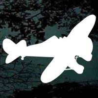 P26 Peashooter Aircraft car window decals stickers