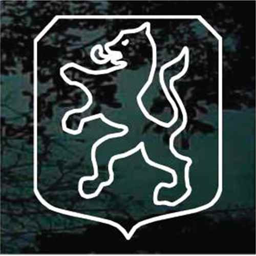 Dutch Warmblood Horse Breed Logo car window decals stickers
