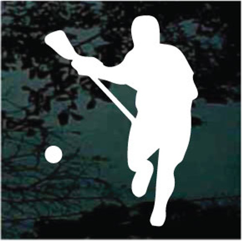 Lacrosse Player 04 Decals