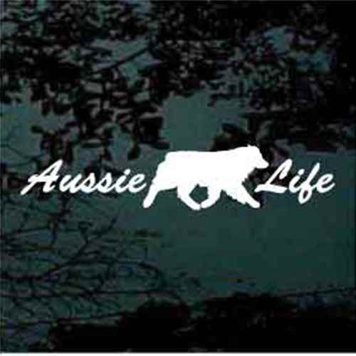 Aussie Life car window decals stickers