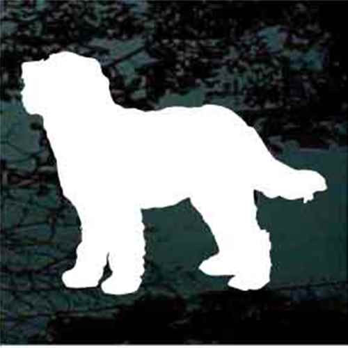 Goldendoodle Silhouette Window Decal