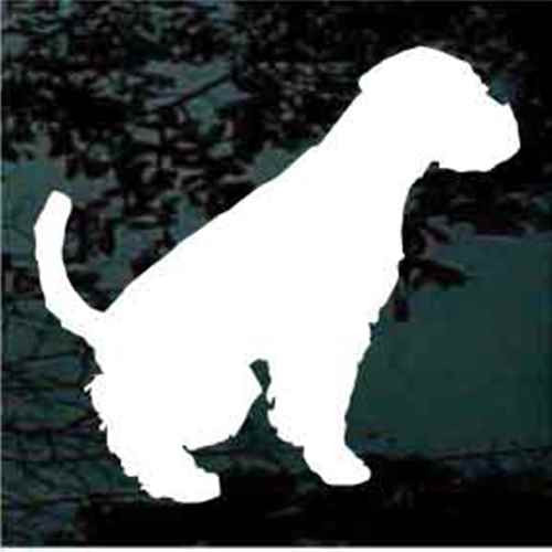 Welsh Terrier Sitting car window decals stickers