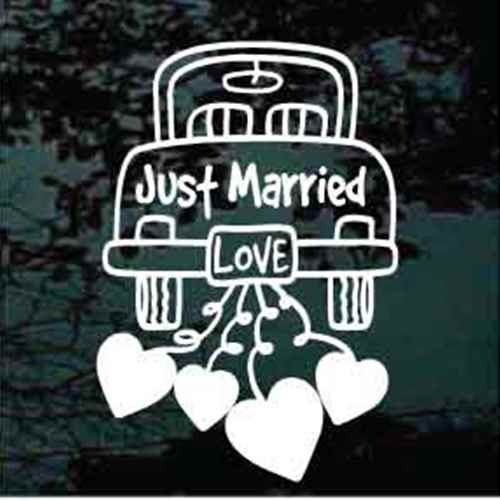 Just Married Car 