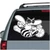 Yellow Jackets Basketball car window decals stickers