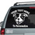 Friendly Pitbull Head car decals stickers