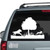 Coyote Chasing Rabbit car window decals stickers Coyote Chasing Rabbit car window decals stickers