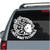 Cuddle Hedgehog car decals stickers