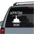 Apache Mom car window decals stickers