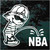Bad Boy Peeing NBA decals stickers