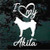 I Love My Akita car window decals stickers