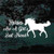 Horses Are A Girl's Best Friend Window Decals Horses Are A Girl's Best Friend Window Decals