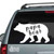 Papa Bear Car Window Decals Papa Bear Car Window Decals