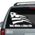 Red White & Blue Life American Flag car window decals stickers