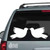 Wedding dove car window decals stickers Wedding dove car window decals stickers