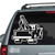 Vintage Tow Truck Car Window Stickers Vintage Tow Truck Car Window Stickers