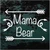 Mama Bear With Arrows decals stickers
