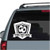 Soccer Ball Shield car decals stickers