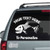 Fish Skeleton car window decals stickers