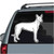 Pharaoh Hound Standing car window decals stickers