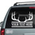 Deer Antler Border car decals stickers Deer Antler Border car decals stickers
