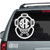Scuba Diver's Helmet Monogram Stickers Scuba Diver's Helmet Monogram Stickers