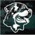 Handsome Rottweiler Head car window decals stickers